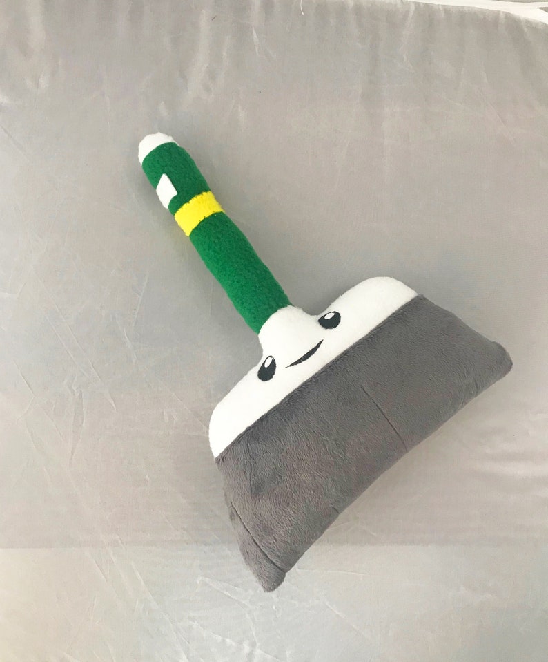 Gotta Sweep Plush, Sweeping Time, Baldi's Basics in Education and Learning, Broom Plush, Cleaning, image 3