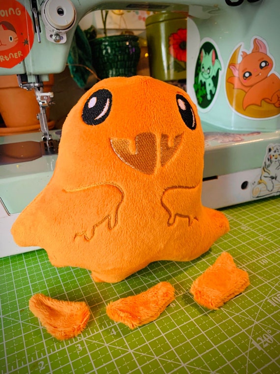 SCP Plush, Tickle Monster plush, SCP-999 Orange Slime The Tickle Monster  Plushie