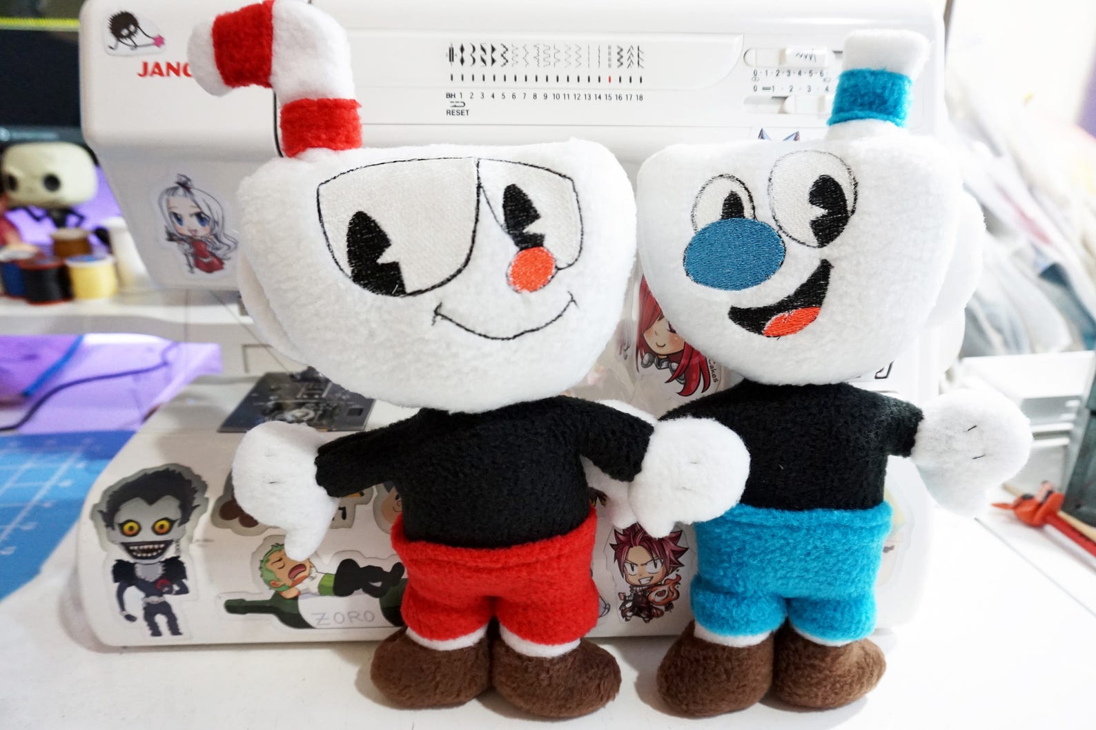 Cuphead Plush Mugman Plush 11'' Inches Tall | Etsy