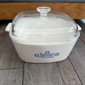 Faitout avec couvercle Corningware, bleuet 4 pte