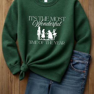 Nutcracker Ballet Personalized Crewneck Sweatshirt - Christmas Ballet Jumper, Custom Holiday Dance Pullover, Ballet Lover Gift, Dance Studio