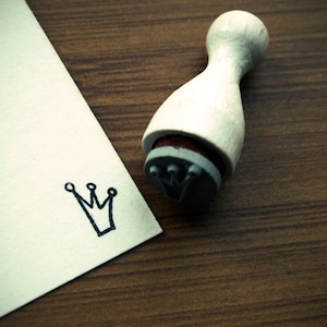 Mini Stempel  Krone 12mm