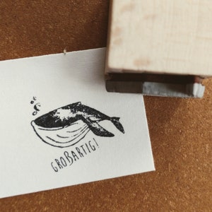 Lehrer Stempel Buckelwal  Großartig  20mm