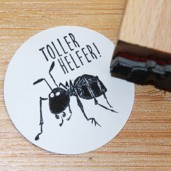 Lehrer-Stempel: "Toller Helfer"