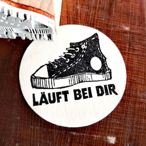 Lehrer Stempel Sneaker  Läuft bei dir 30mm