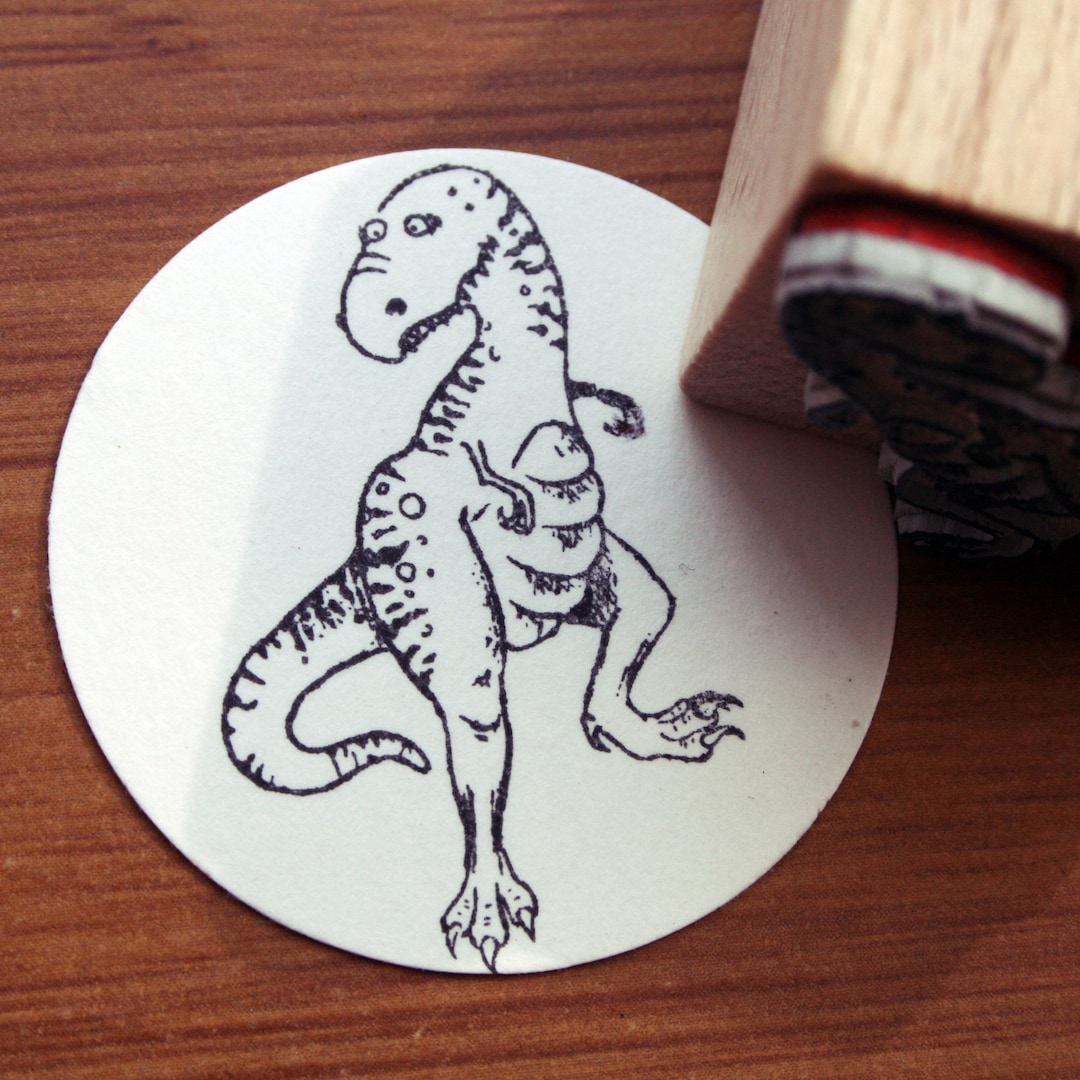 Stempel dino Fleischfresser - Etsy