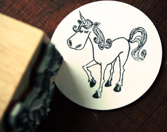 Märchen-Stempel "Einhorn"