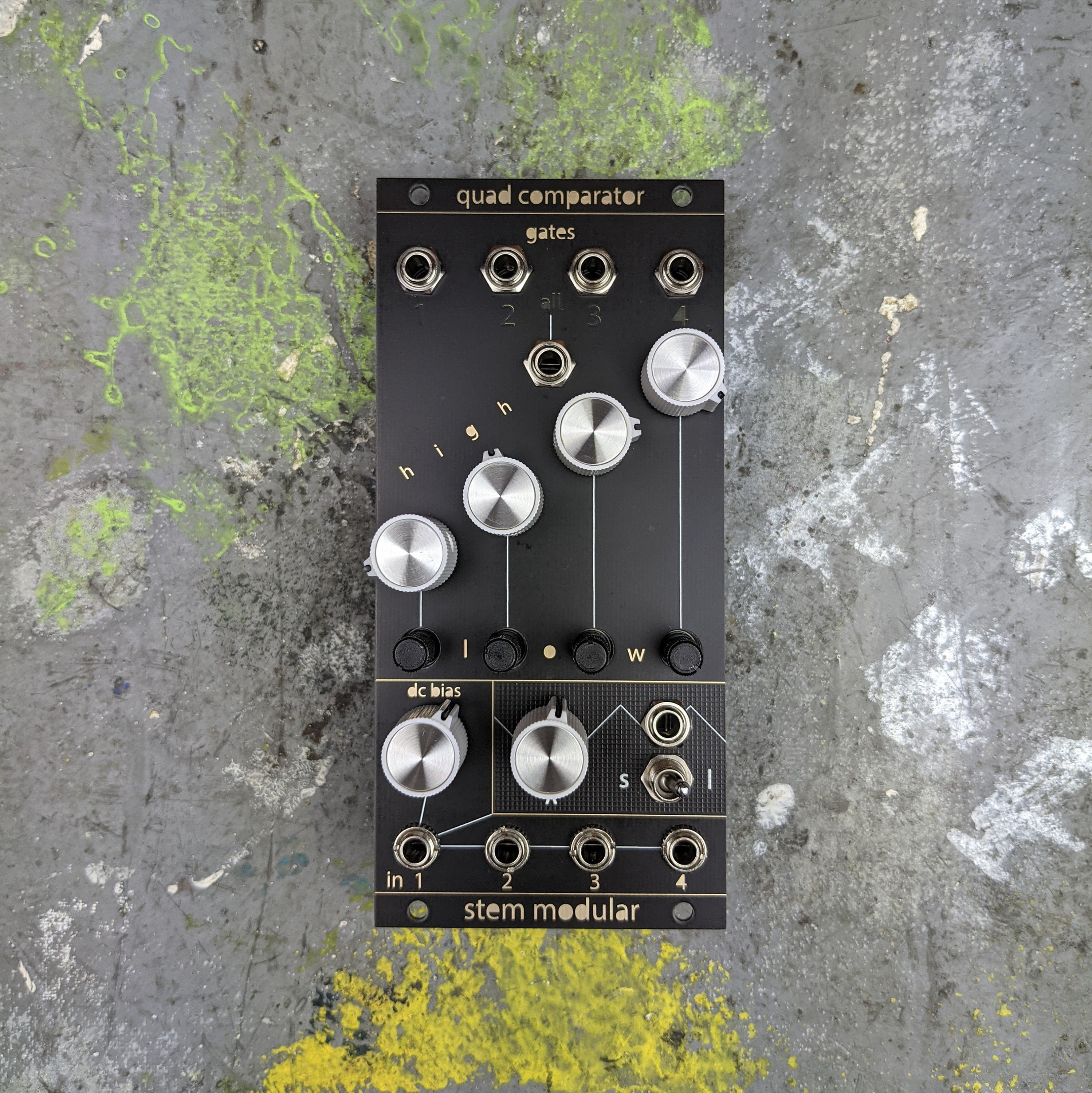 Quad Comparator Eurorack Gate Sequencer Oscillator Module Etsy