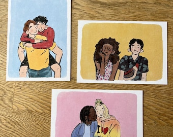 Heartstopper Postcard Print Set