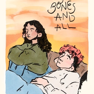Bones and All Poster - a5 print