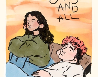 Bones and All Poster - a5 print
