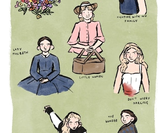 Florence Pugh - a5 print