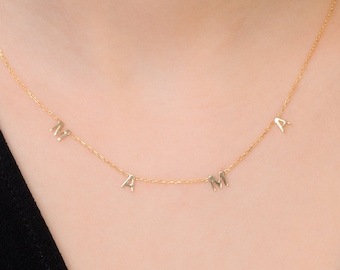 dainty mama necklace