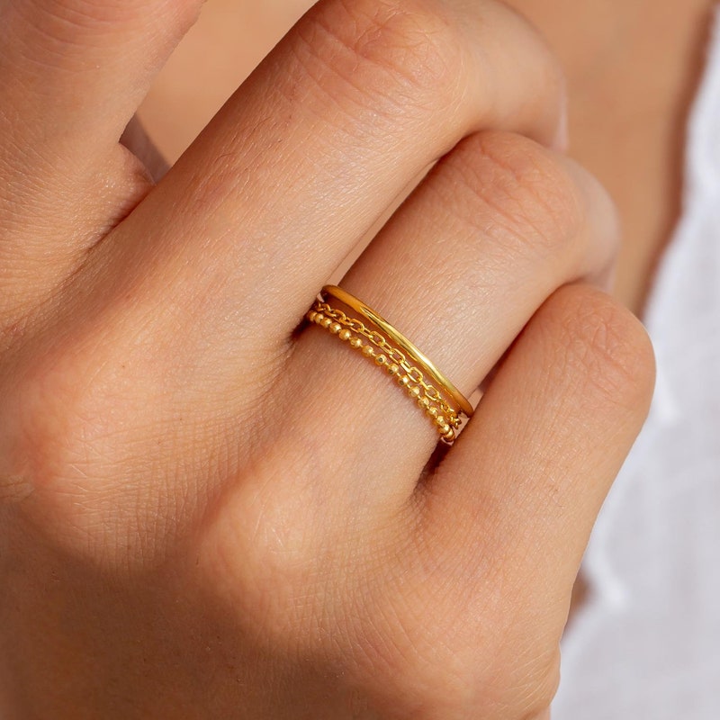 Stacking Ring Set - Etsy