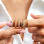 Stackable Birthstone Rings