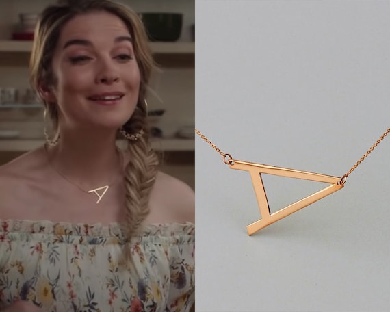 Letter necklace like alexis deals