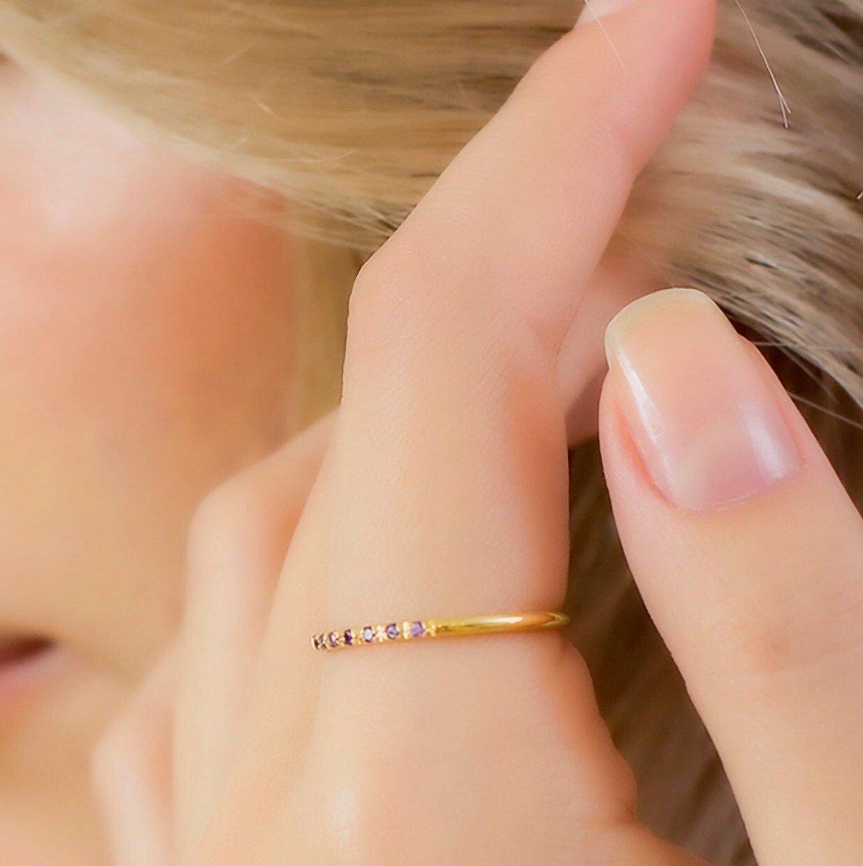 Gold and silver thumb best sale rings