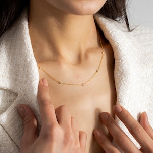 Collier diamant, collier de pierres de naissance personnalisé, cadeau fête des mères, cadeau de Noël pour elle, cadeau d&#39;anniversaire, bijoux de pierre de naissance, cadeau pour femme