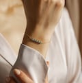 Family Birthstone Bracelet, Gold Charm Bracelet, Christmas Gift, Mothers Day Gift, Gold Bracelet Birthstone, Bridesmaid Gift, Gift for Her