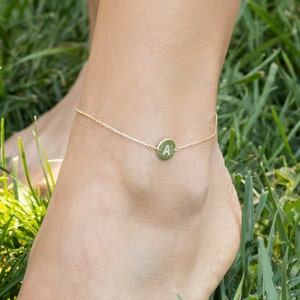 Gold Anklet Bracelet, Silver Anklet, Personalized Anklet, Everyday Anklet, Delicate Anklet, Thin Ankle Bracelet, Christmas Gift, Best Gift