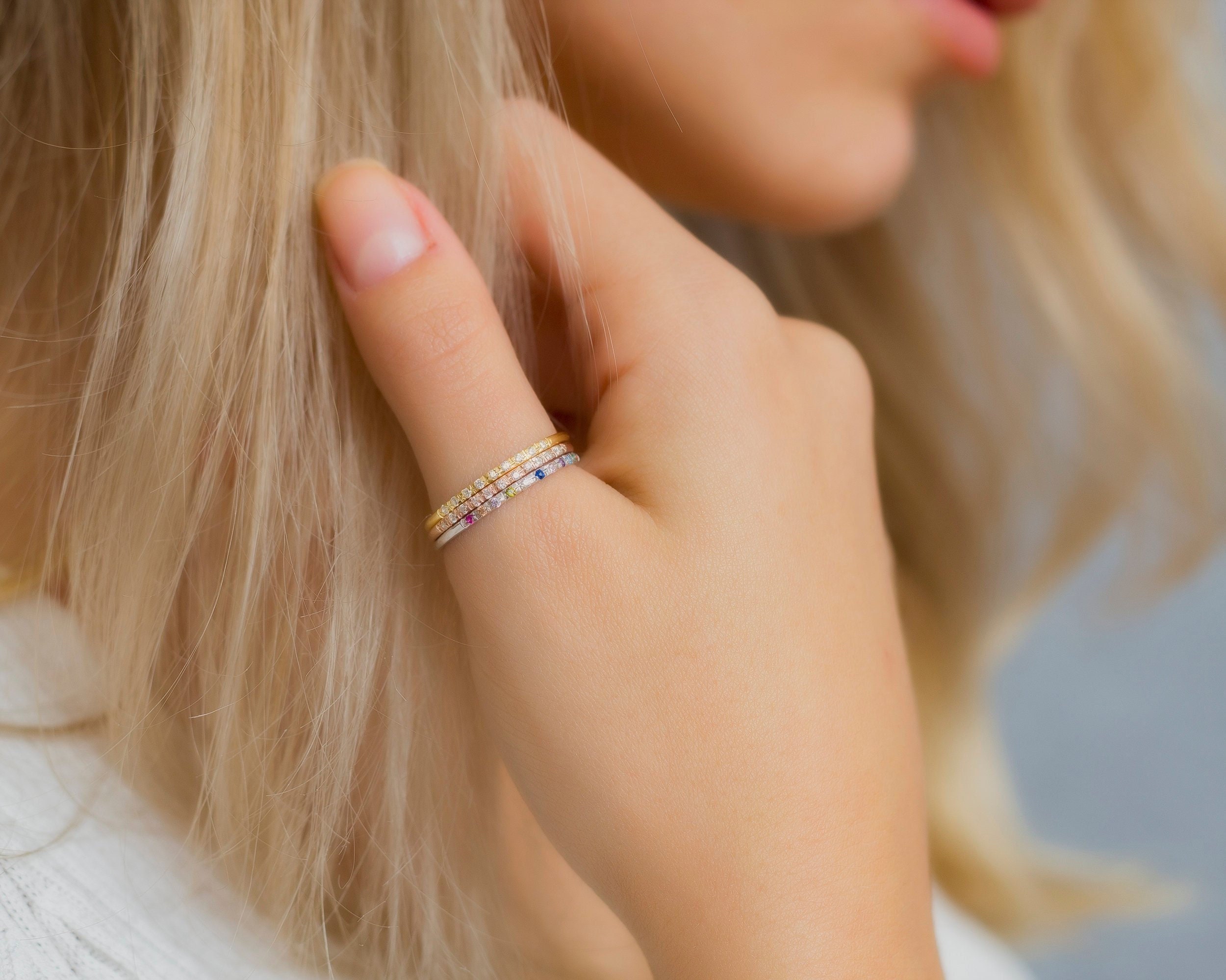 Birthstone thumb rings deals