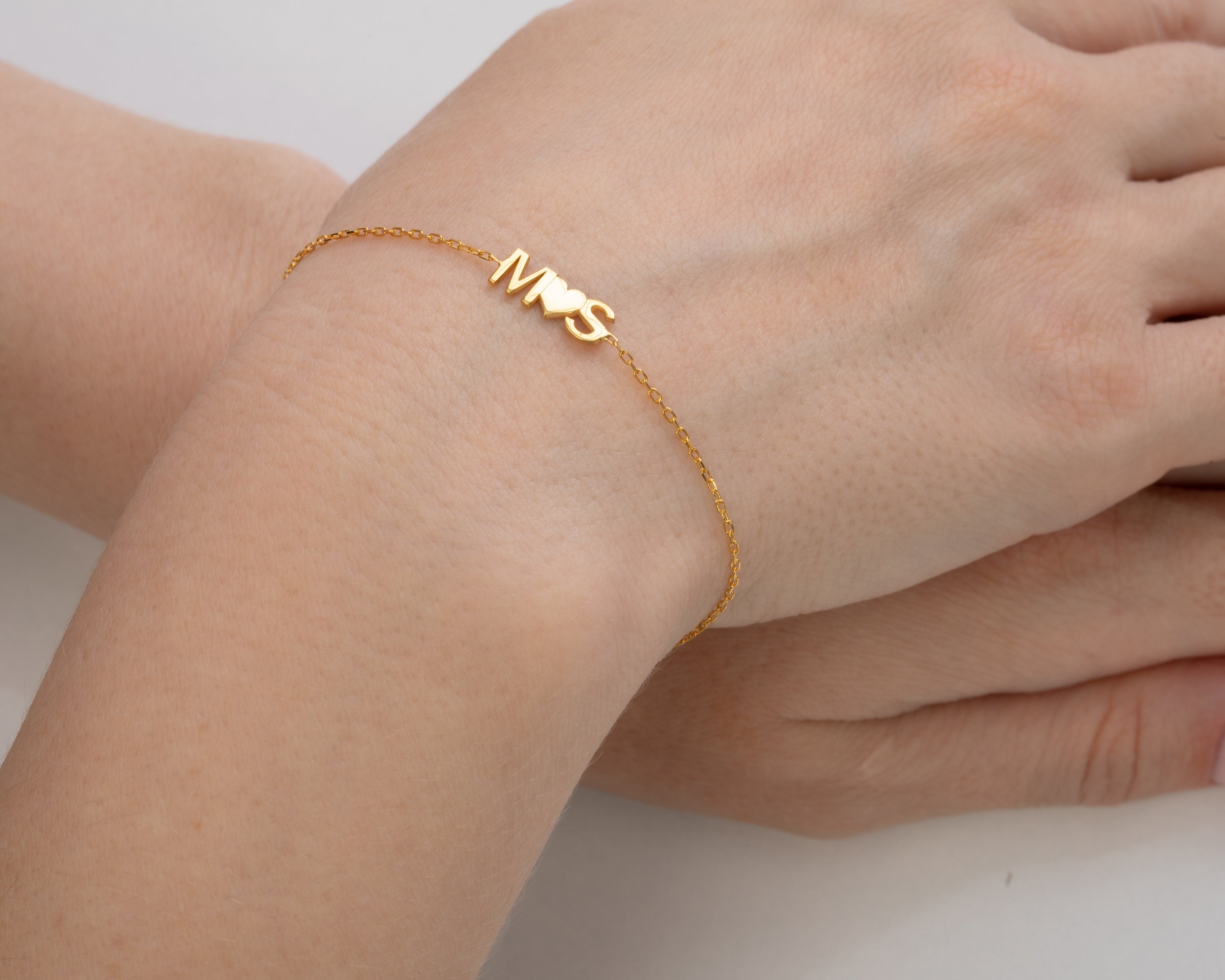 Couples Bracelet Custom Name Bracelet 