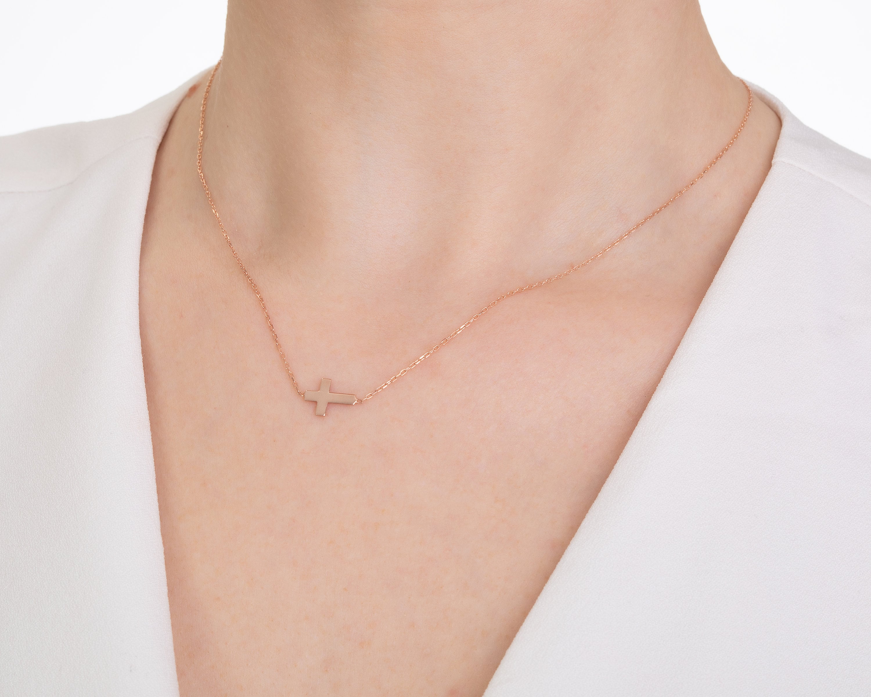 mothers cross necklace