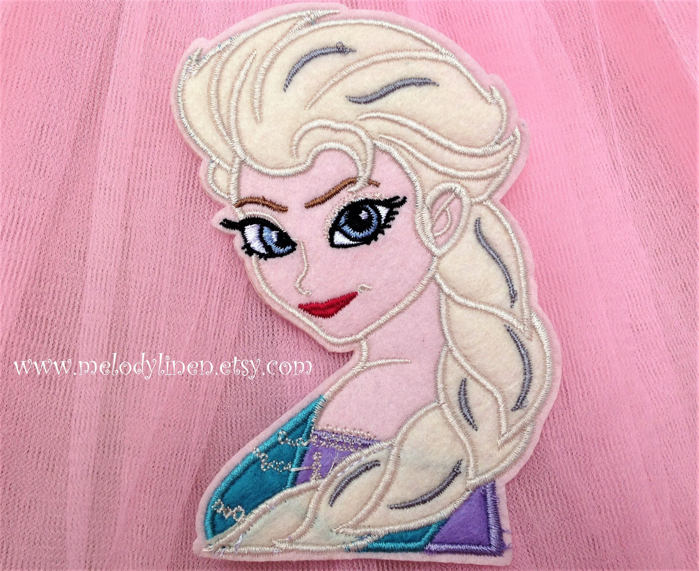 Frozen iron on patch Frozen Elsa iron on patch Frozen Etsy