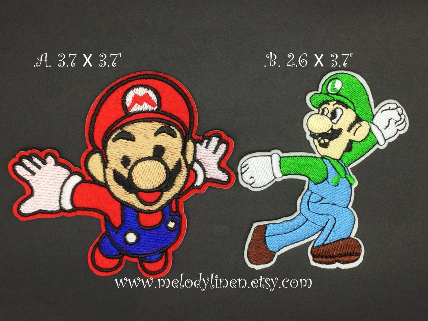 Super Mario Iron on Patchsuper Mario Patch Super Mario Etsy