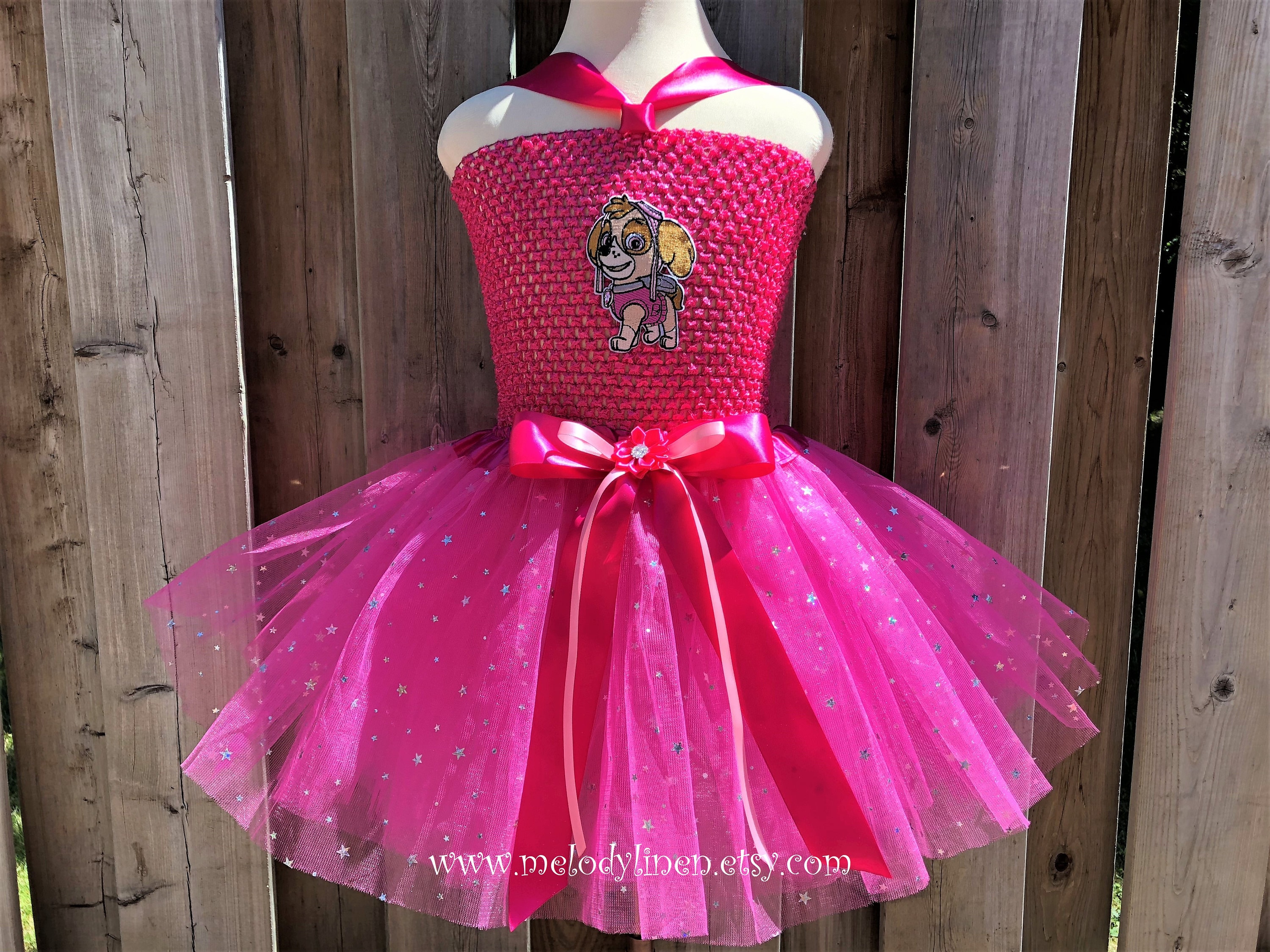 paw patrol skye tutu dress