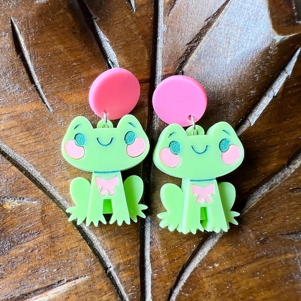 Mini Froggie Earrings