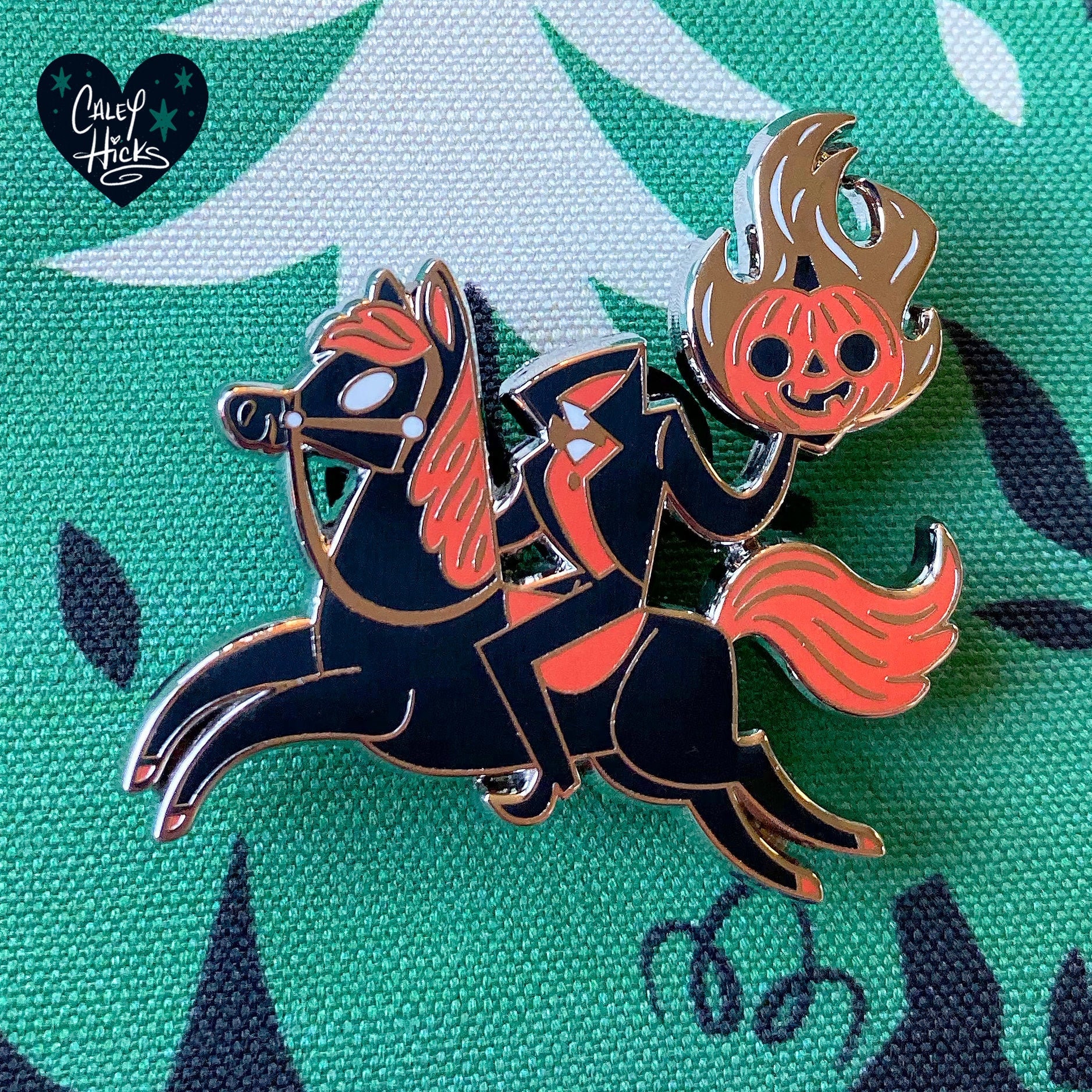 Headless Horseman Hard Enamel Pin