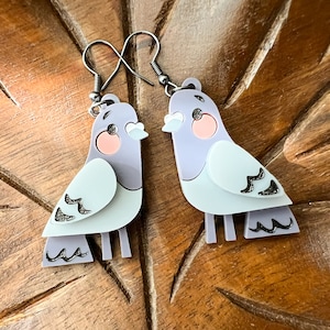 Pretty Pigeon Earrings