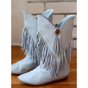 Fringe boots top size 11