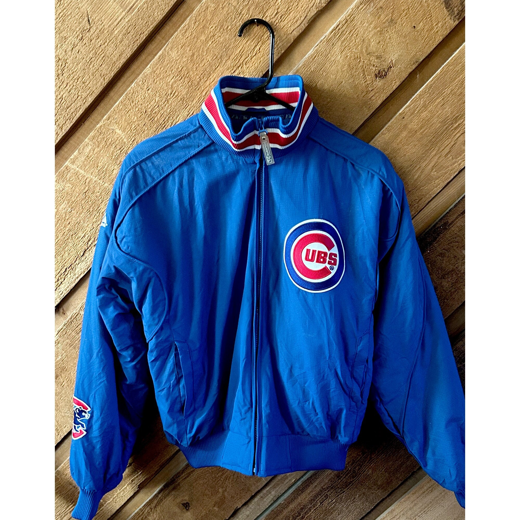 G-III Sports Quilted Royal Blue Chicago Cubs Puffer Jacket - Jackets Expert