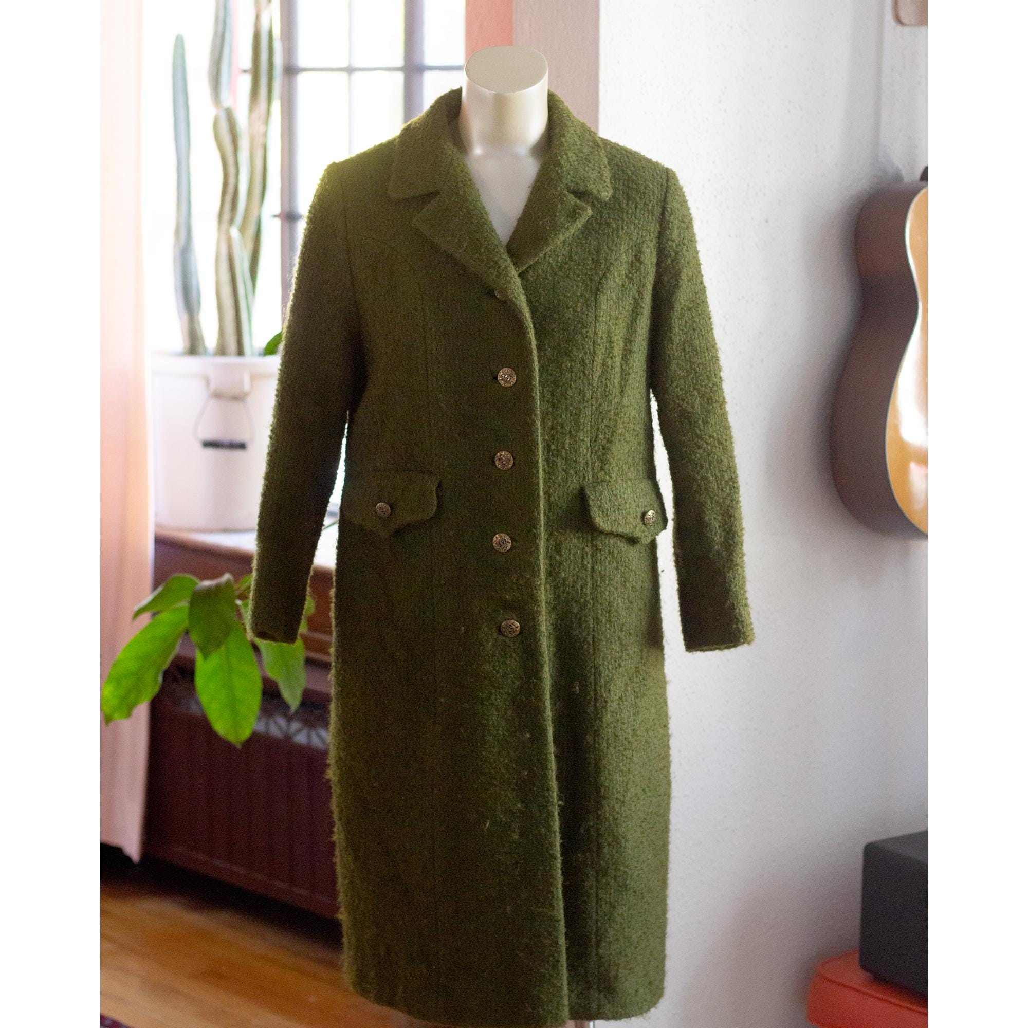 1950s Wool Coat - Etsy