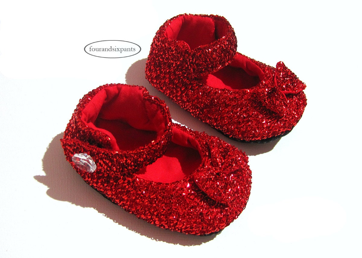 Red Baby Shoes Sparkly Baby Shoes Soft Baby Shoes Babies - Etsy Australia
