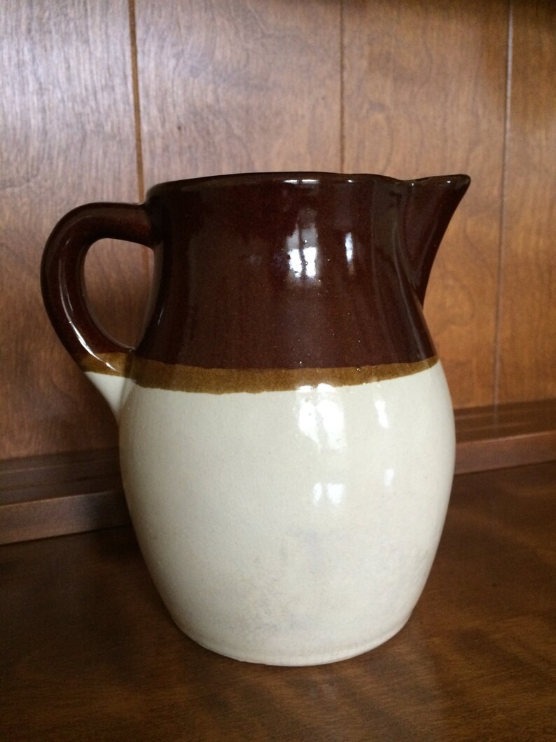 Robinson Ransbottom Milk Pitcher Roseville Ohio K | Etsy