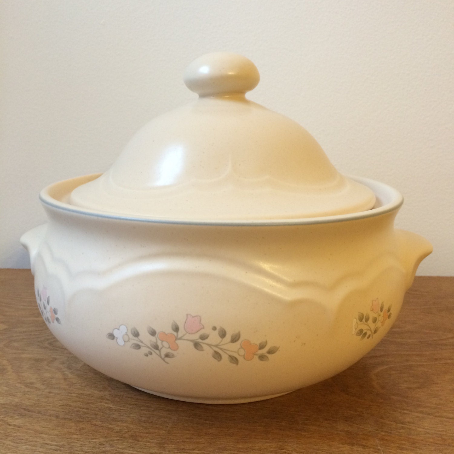 Pfaltzgraff Remembrance Pattern 2 Quart Handled Casserole Dish Etsy
