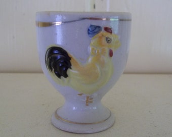 Antique Egg Cup - Rooster Egg Cup