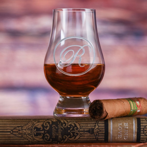 Etched Glencairn Glasses Etsy