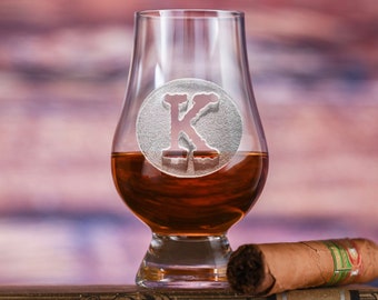 Personalized Glencairn Glass, Whisky Scotch Glass