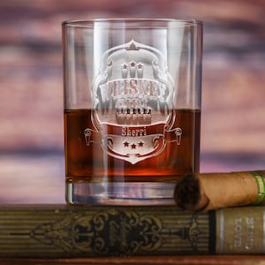 Whiskey Girl Personalized Rocks Glasses