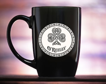 Irish Coffee Mug, Personalized St. Patricks Day Gift