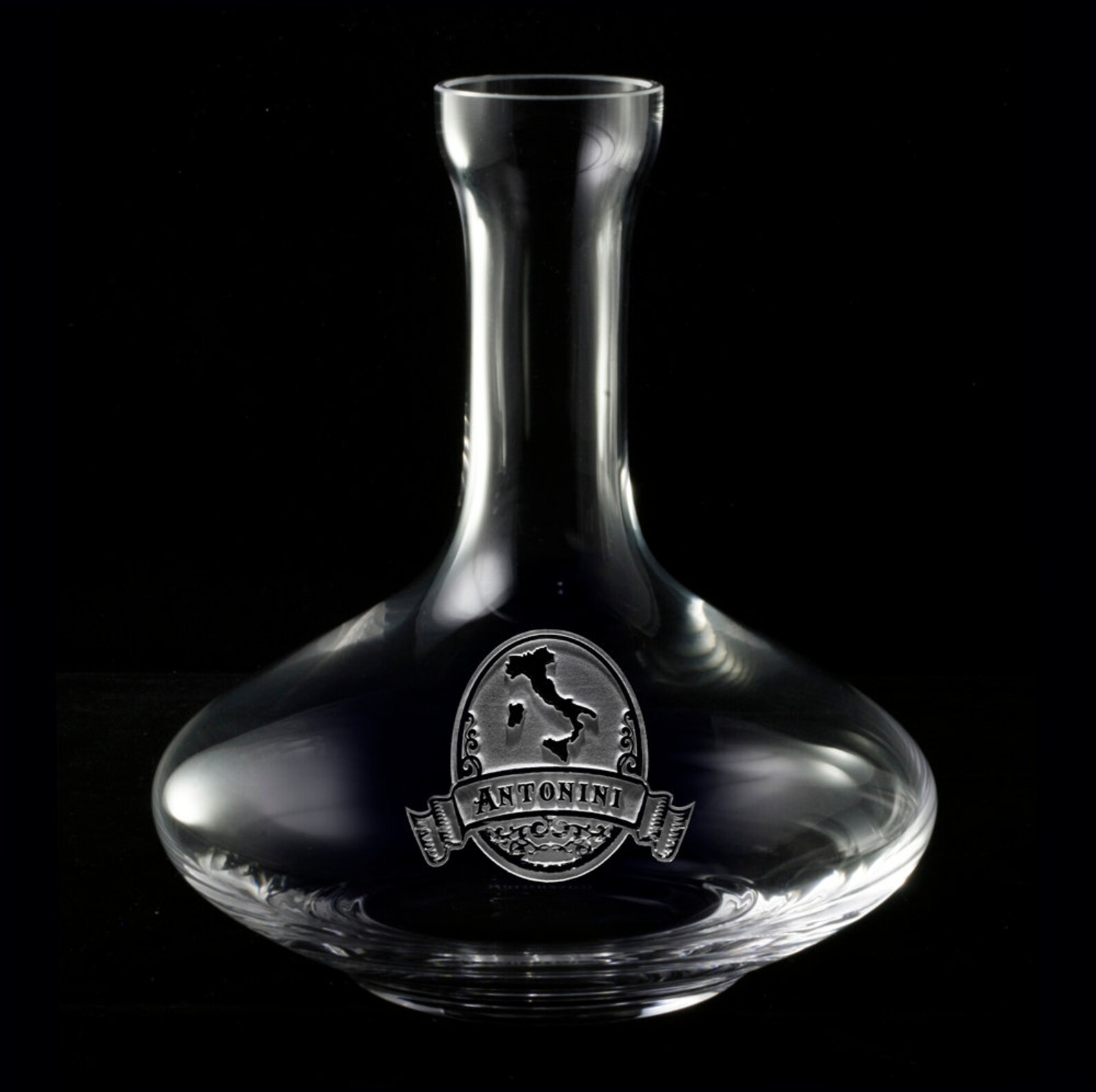 Italian Wine Decanter Italy Monogram Wine Gifts Etsy