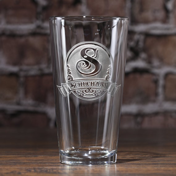 Personnalisé Artisanat Bière Baratte Verre Mousseux Est Date 2/3 Pinte