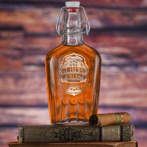 Whiskey Girl Flask / Engraved Gifts for Women