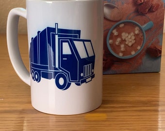 Garbage Truck Mugs - Leech Dept. - 14 0unce