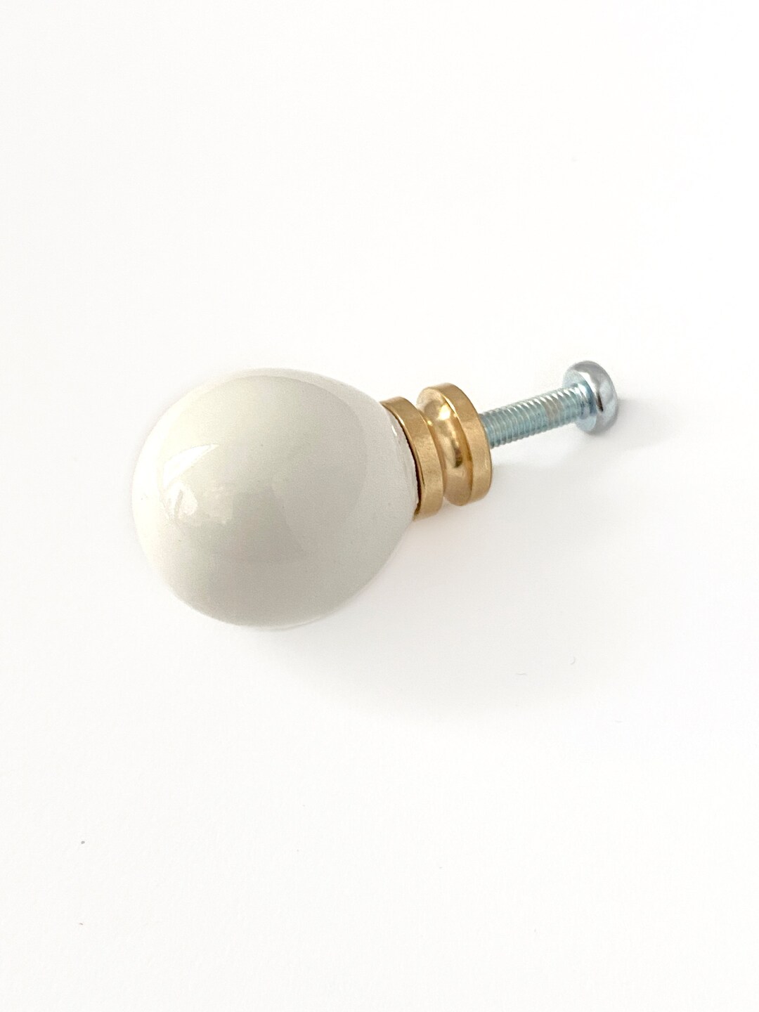 Mid Century Modern STEWART Drexel Declaration Style Ceramic Ball