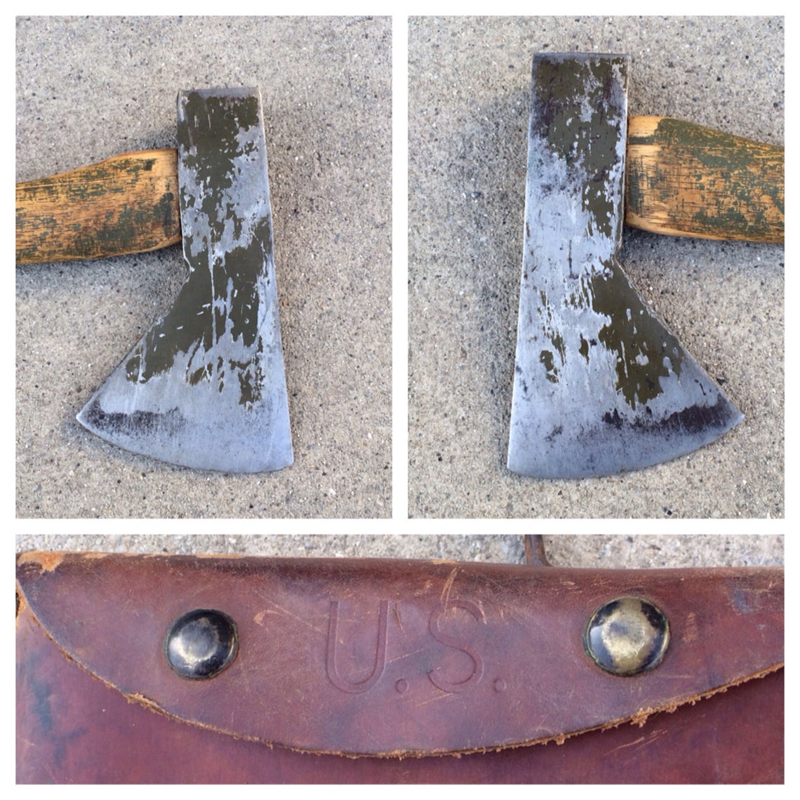 Vintage WW2 US Army Ax Antique Military Axe Collins | Etsy